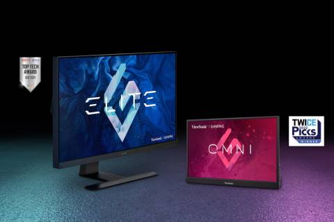 Игровые мониторы ViewSonic выиграли награды Picks и Top Tech Awards на выставке CES 2022